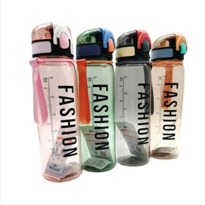 600ml bouncing sports water bottle outdoor portable sports cup