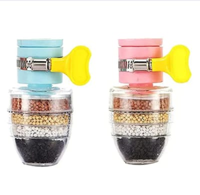 1 pcs Activated Carbon Faucet Water Filters Universal Interface Home Kitchen Faucet Tap Water Clean Purifier Filter Cartridge Five Layer Water Filter