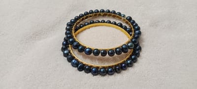 Black Pearl Bangle