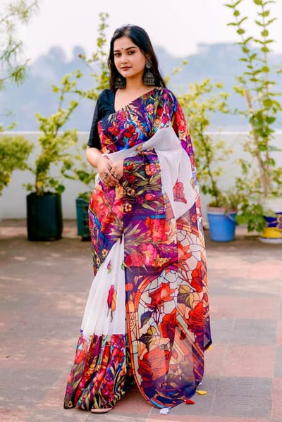 চান্দুরি সিল্ক শাড়ি - Image 2