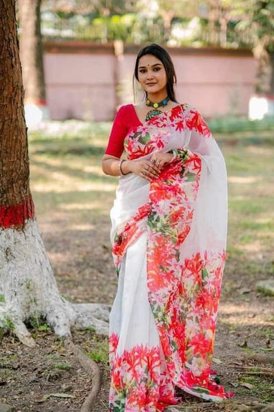 চান্দুরি সিল্ক শাড়ি - Image 3