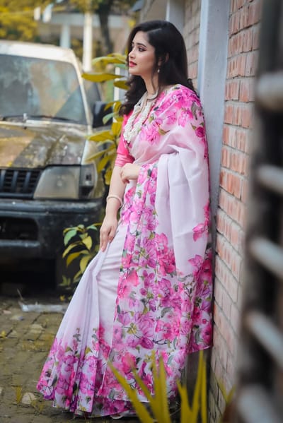 চান্দুরি সিল্ক শাড়ি - Image 6