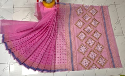 হাফ সিল্ক শাড়ি - Image 10