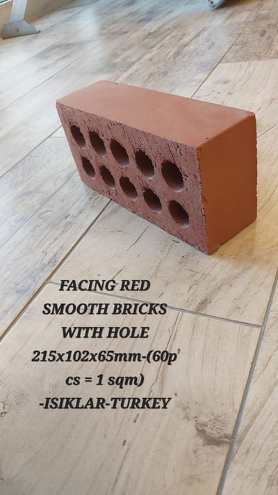 RED SMOOTH BRICKS