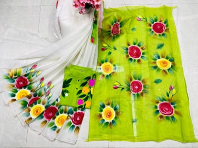 হ্যান্ড প্রিন্ট কাপল সেট - Image 8