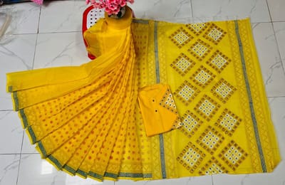 ব্লক প্রিন্ট কাপল সেট - Image 1