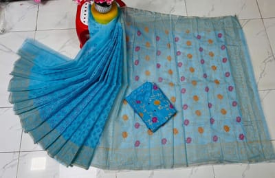 ব্লক প্রিন্ট কাপল সেট - Image 2