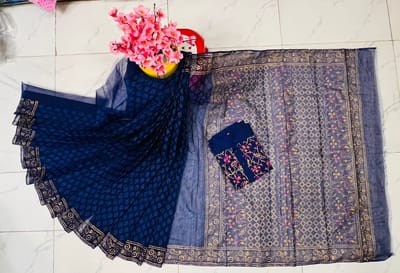 ব্লক প্রিন্ট কাপল সেট - Image 7