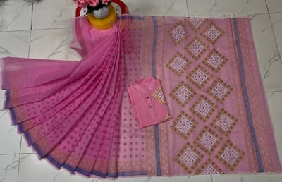 ব্লক প্রিন্ট কাপল সেট - Image 13