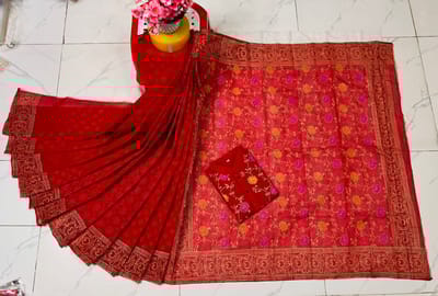 ব্লক প্রিন্ট কাপল সেট - Image 15