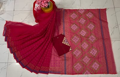 ব্লক প্রিন্ট কাপল সেট - Image 17