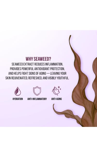 NIOR Deep Clean Gel Face Wash Seaweed 100ml - Image 3