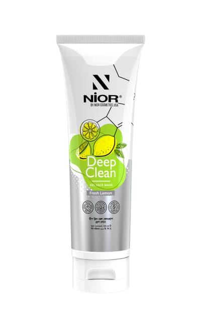 ।Nior Deep Clean Gel Face Wash Fresh Lemon 100ml - Image 1