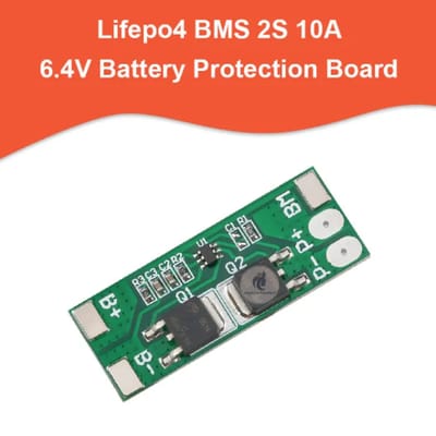 Lifepo4 BMS 2S 10A 6.4V Battery Charge Protection Board