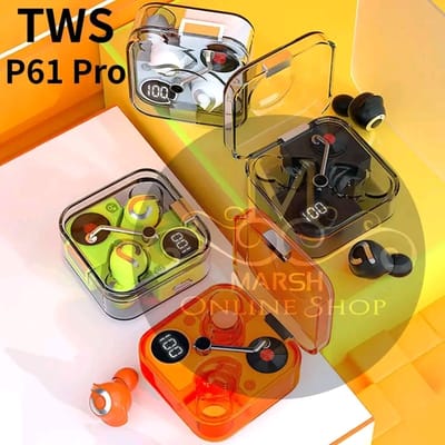 💥TWS P61 Pro ENC Wireless Headphone