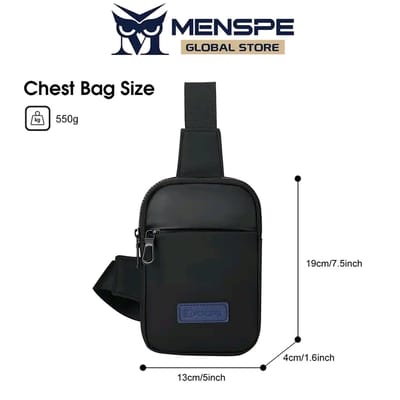 🎖️MENSPE Oxford Men Chest Bag Fashion Pouch Bag