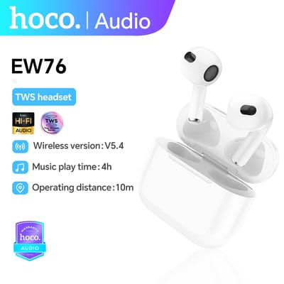 Hoco EW76 True Wireless Stereo Bluetooth Earbuds Airpods pro 3rd Gen