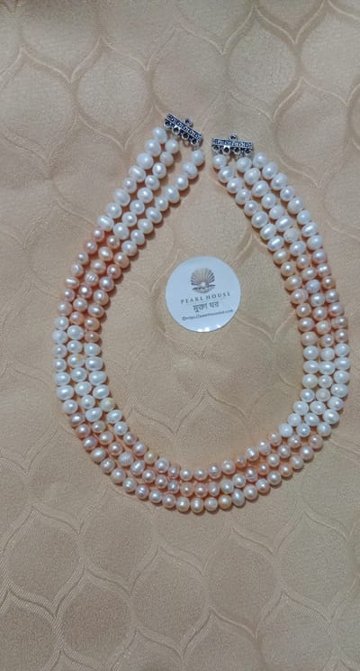 Exclusive Pearl 3 Layer Necklace