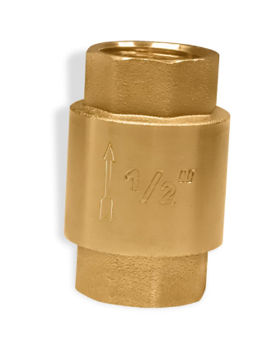 Brass spring check valve - Image 1