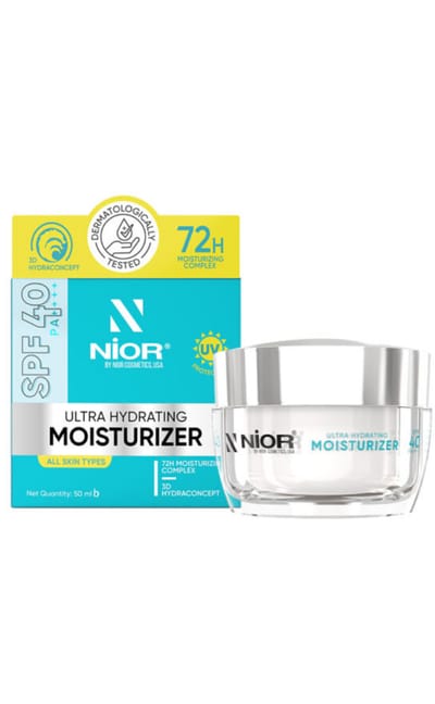 Nior Ultra Hydrating Moisturizer SPF 40 PA++++ 50ml - Image 4