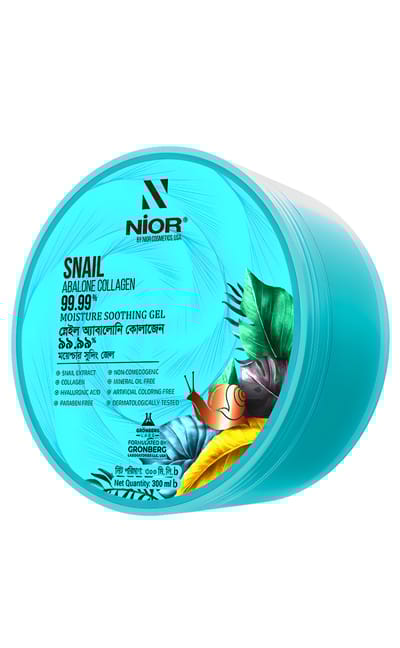 Nior Snail Abalone Collagen 99.99% Moisture Soothing Gel 300ml - Image 1