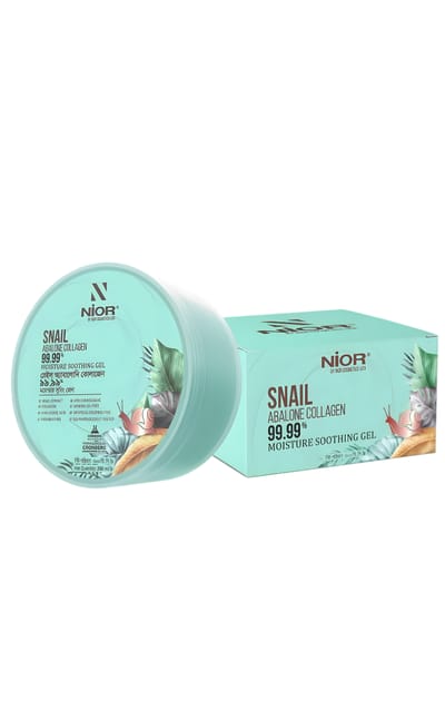 Nior Snail Abalone Collagen 99.99% Moisture Soothing Gel 300ml - Image 6