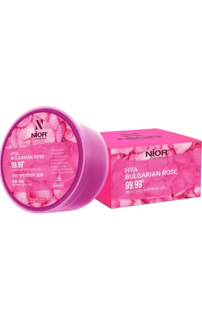 Nior Hya Bulgarian Rose 99.99% Moisture Soothing Gel 300ml - Image 4