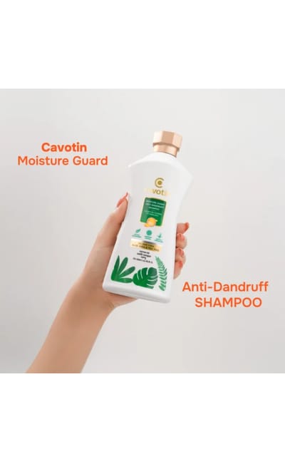 Cavotin Moisture-Guard Anti-dandruff Shampoo 250ml - Image 3