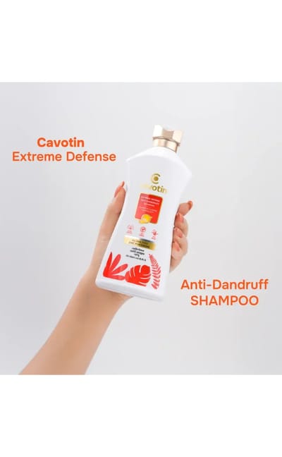 Cavotin Extreme Defense Anti-dandruff Shampoo 250ml - Image 3