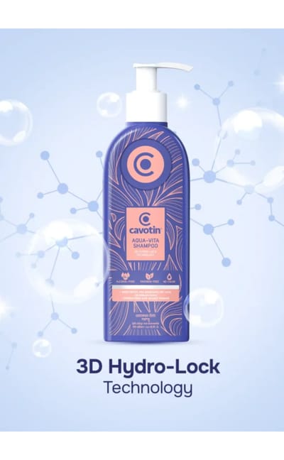 Cavotin Aqua-Vita Shampoo 250ml - Image 4