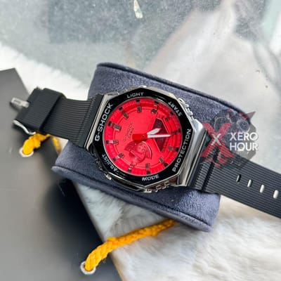 G shock || AAA Grade || All dial Functional || Red Dial