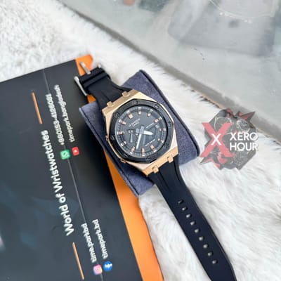 G shock || AAA Grade || All dial Functional || GOLD BLACK