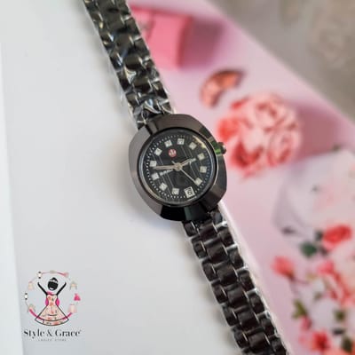 Rado || Small Dial || Full Black | Stone