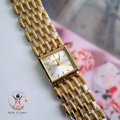 Gucci Square Dial Braeckel style