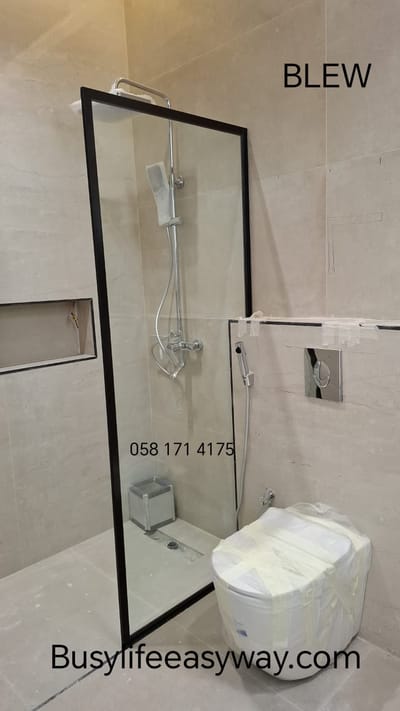 Bath Shower Glass  Partition