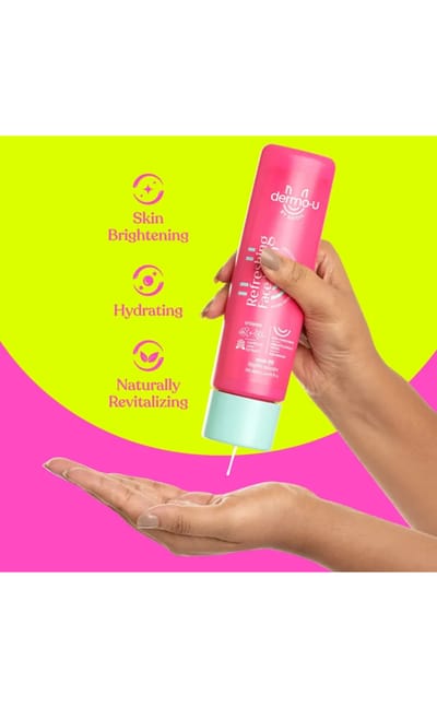 Dermo-U Refreshing Face Wash 180ml - Image 4