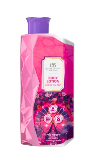 Blaze O' Skin Shower Gel: Berry On Top 250ml - Image 1
