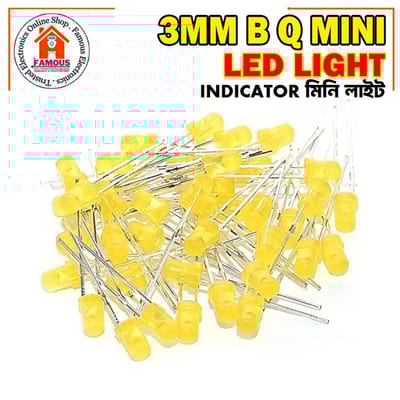 12PCS 3mm Mini Indicator LED Light