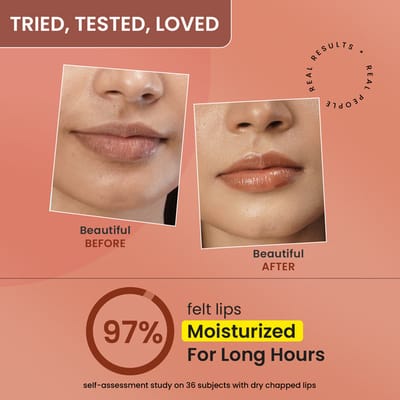 Vitamin C + E Brightening Lip Balm with SPF 50+ : Cocoa mint - Image 2