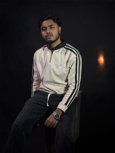 ADIDAS  Premium Zipper Polo Sweatshirt - Image 1