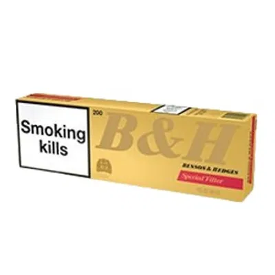 1 Carton (10 Packs) Benson & Hedges Special Filter Cigarettes