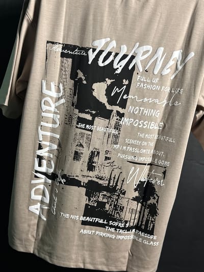 ADVENTURE premium drop solder t-shirt - Image 3