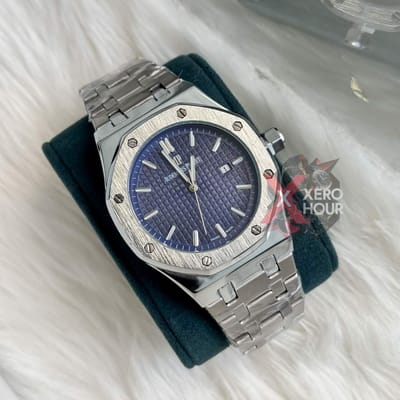 Audemars Piguet || Royal Oak || Single Tone || Blue Dial
