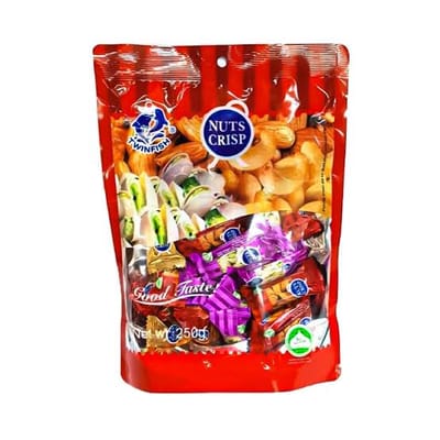 Nuts Crisp Chocolate 250gm (Imported)Per Packet