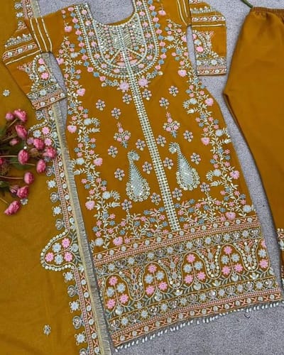 নিউ কালেকশন রেডিমেট থ্রি পিস - Image 4