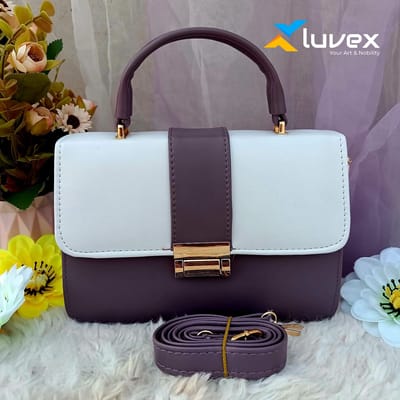 Premium China Leather Purple