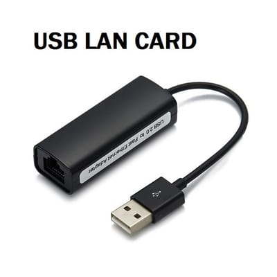 USB Network card  adapter to 100M Gigabit network port HUB wired Ethernet external driver-free USB network card network conversion