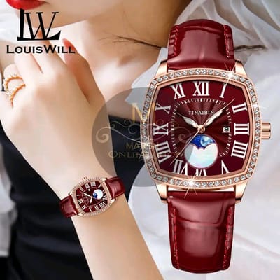 💥LouisWill Ladies Watch Fashion Quartz Watch Diamond Watches
