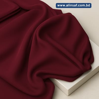 ডার্ক মেরুন কালার চেরি কাপড় - DARK MAROON COLOR CHERRY CLOTH
