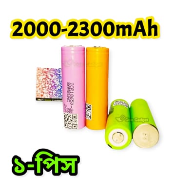 18650 3.7V Lithium-Ion Battery 2000-2300mAh old laptop battery